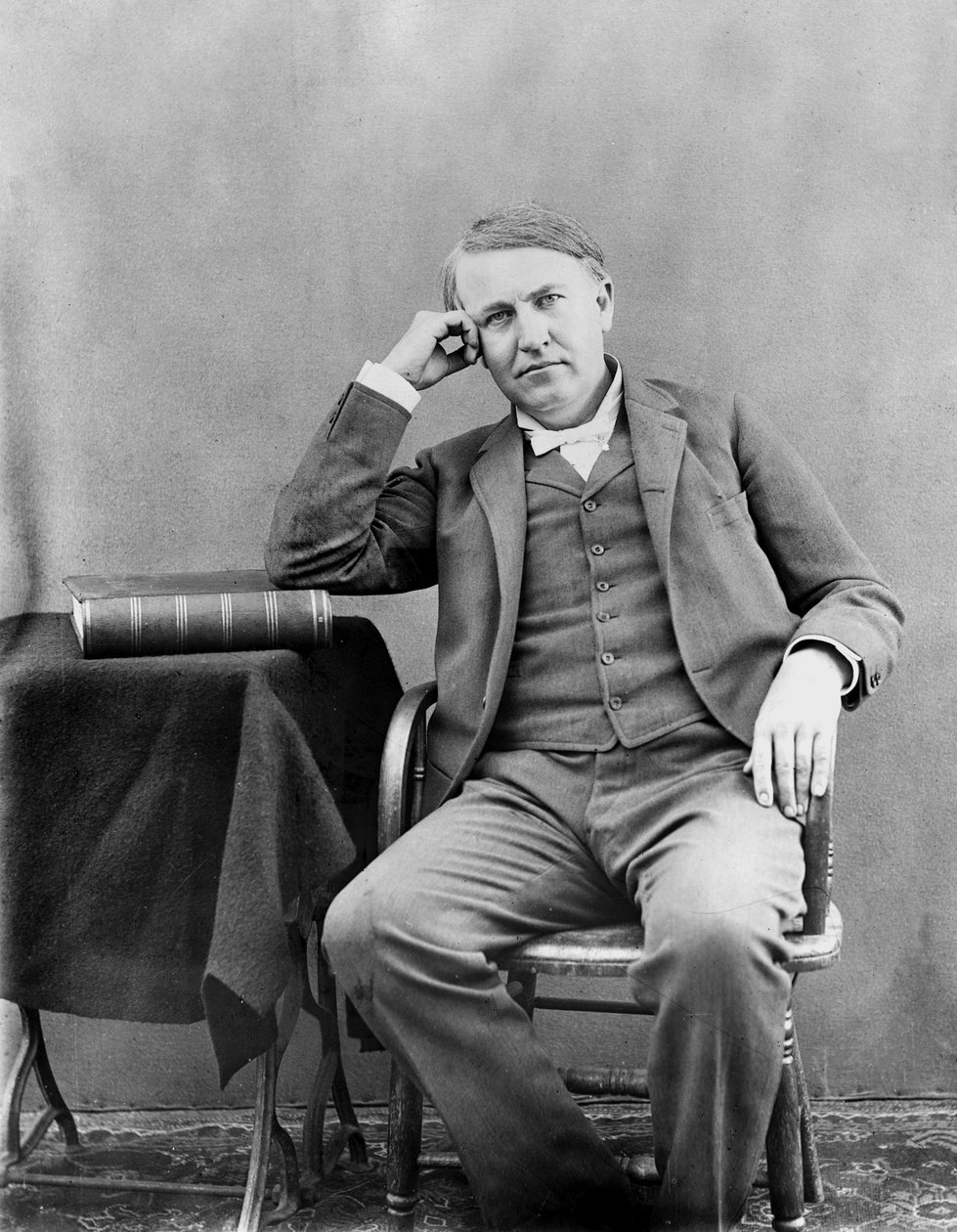 Thomas Edison, inventor americano de Unbekannt