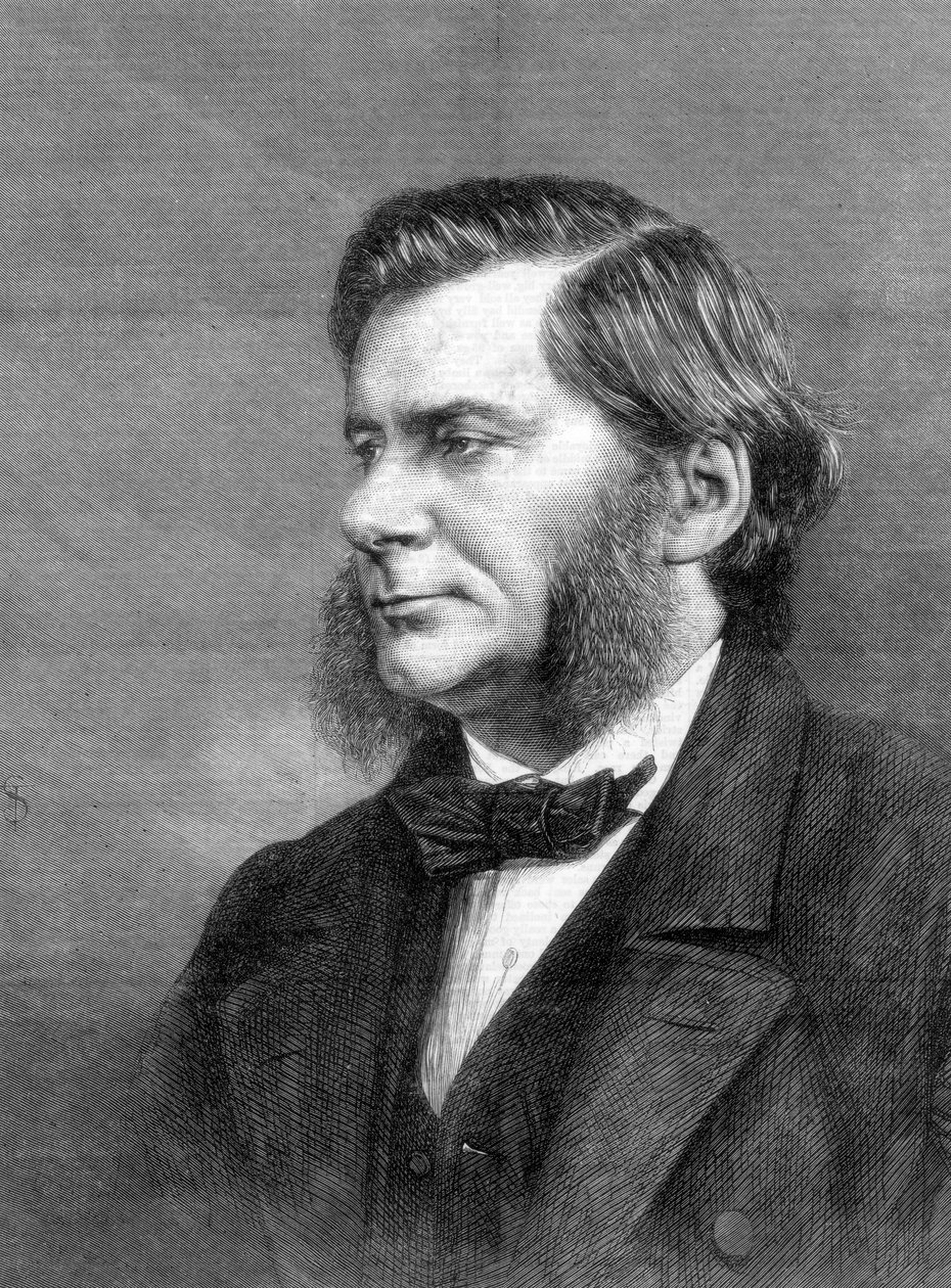 Thomas Henry Huxley, biólogo britânico, 1871 de Unbekannt