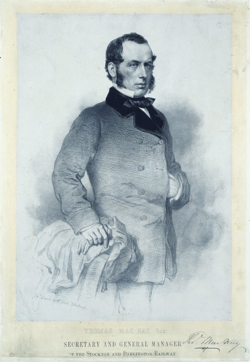 Thomas MacNay, Secretário Ferroviário e Gerente Geral de Unbekannt