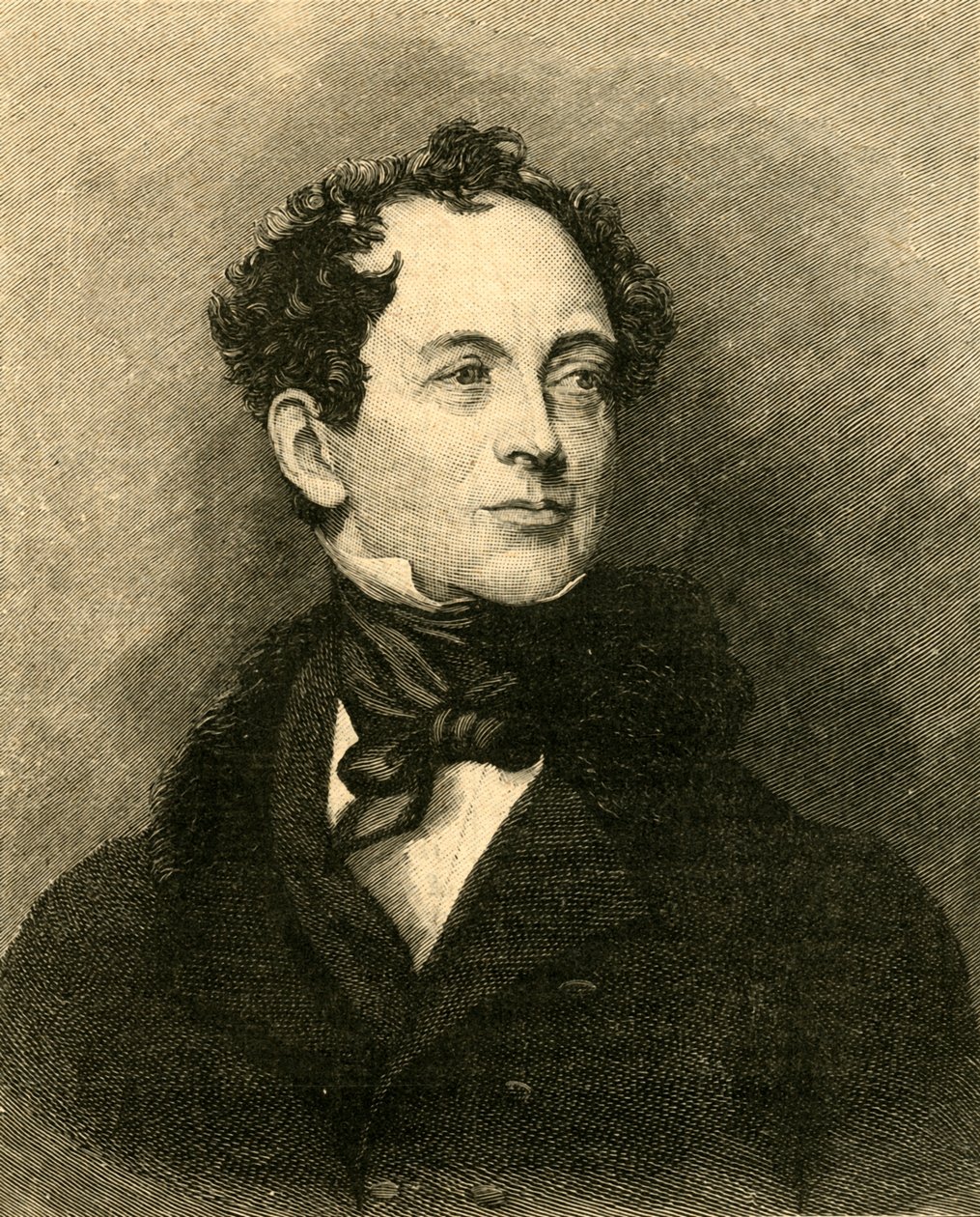 Thomas Moore, poeta e biógrafo irlandês de Lord Byron, c1829 c1890. de Unbekannt
