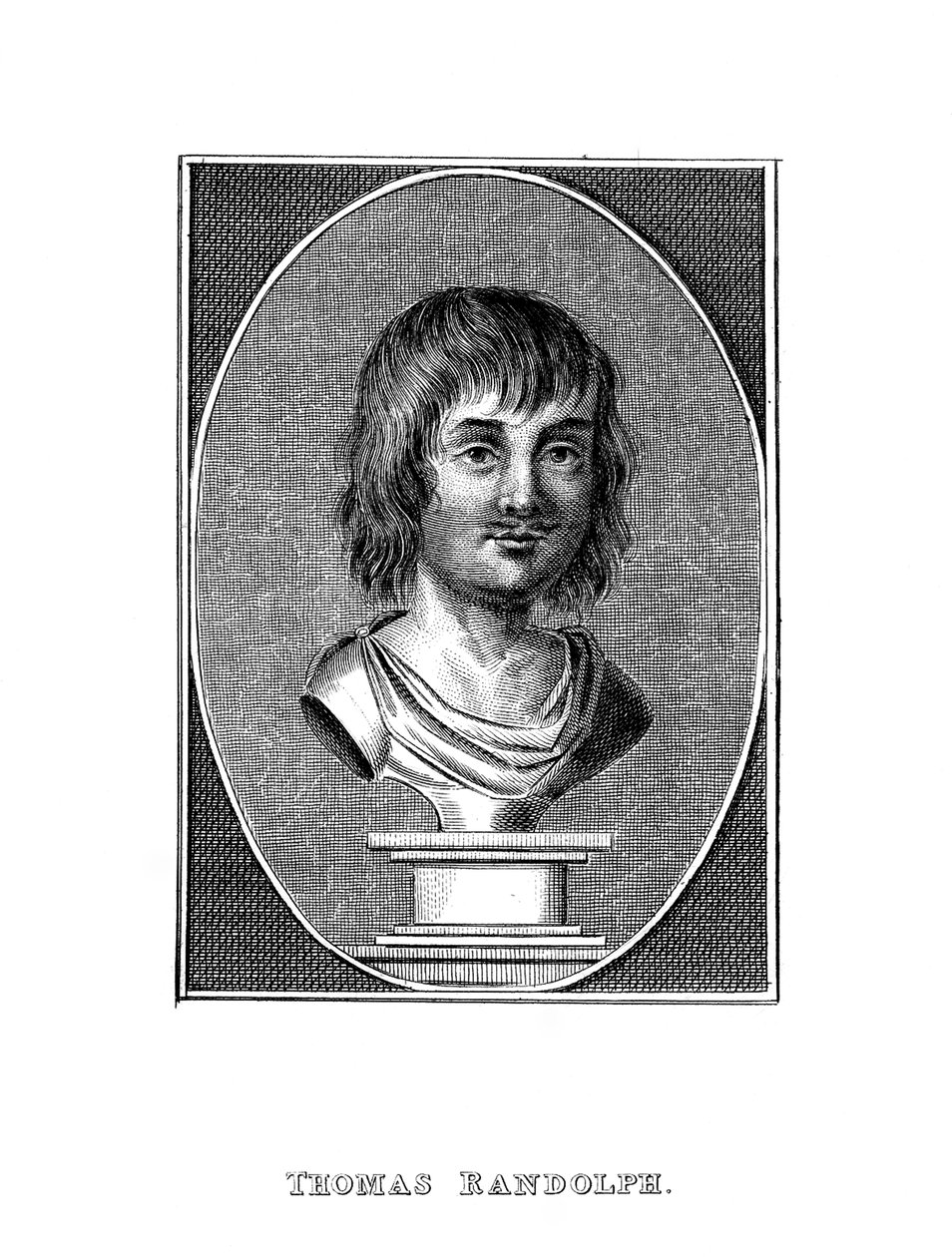 Thomas Randolph, poeta e dramaturgo inglês do século XVII, século XIX de Unbekannt