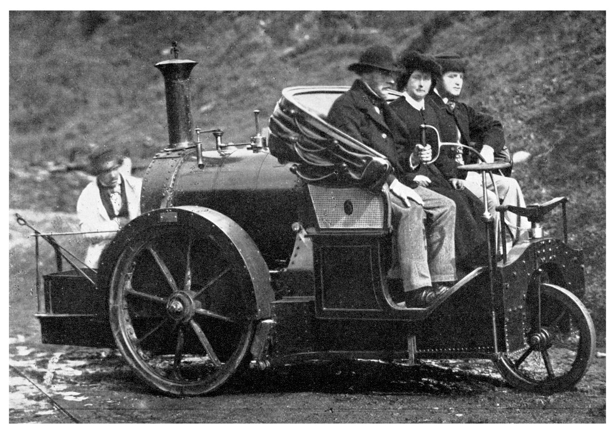 Carro a vapor Thomas Ricketts, 1860 1956 de Unbekannt