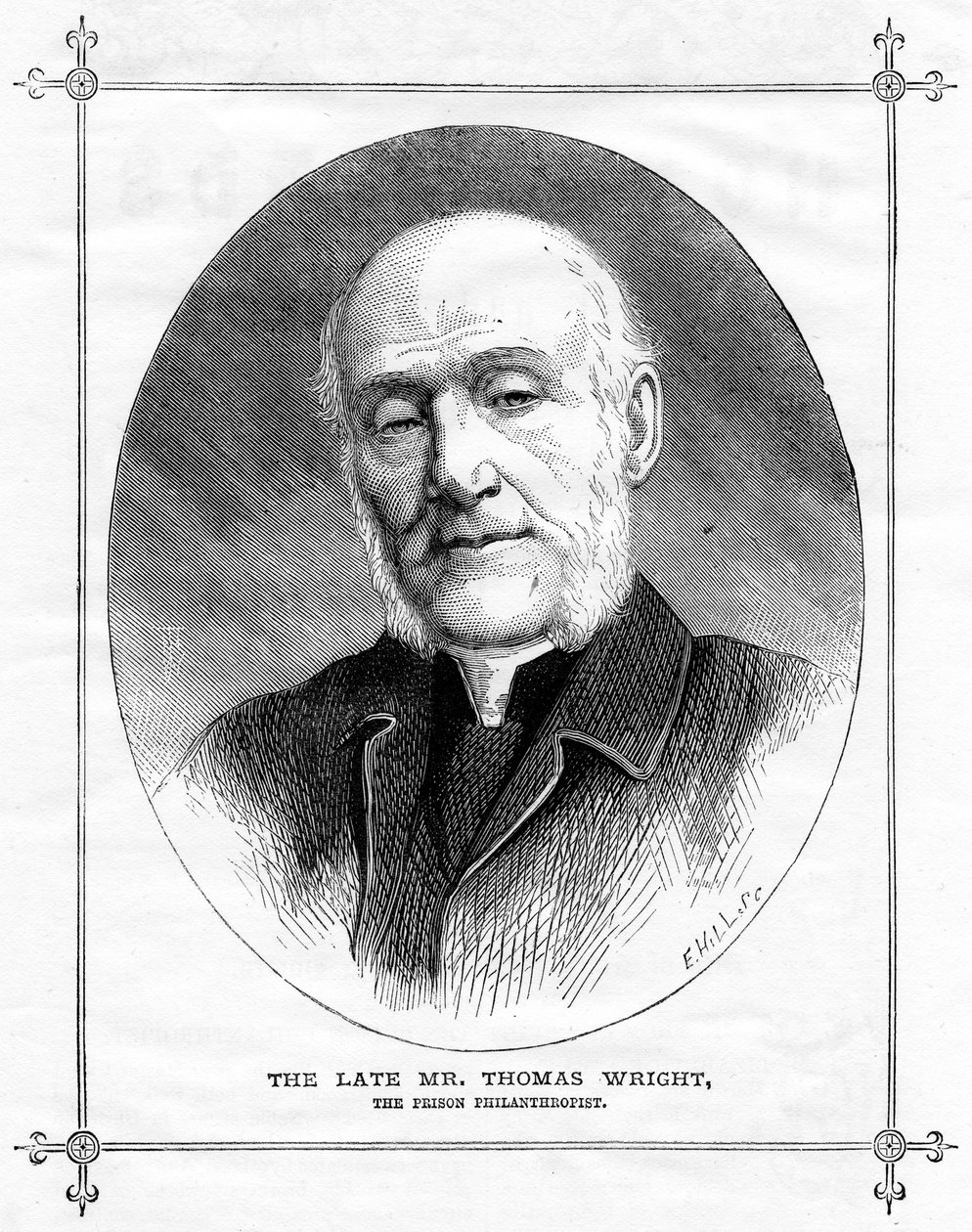 Thomas Wright, filantropo da prisão inglês, 1875 de Unbekannt
