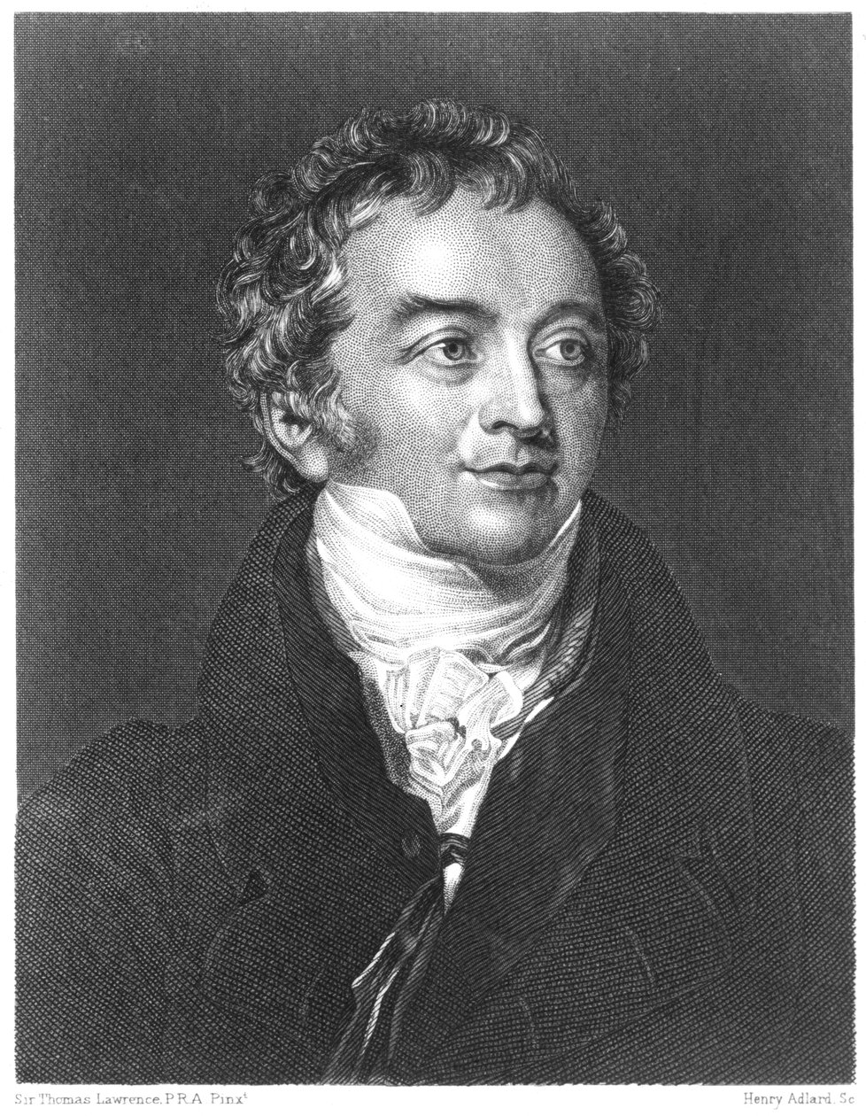 Thomas Young 1773-1829, físico e egiptólogo, século XIX de Unbekannt
