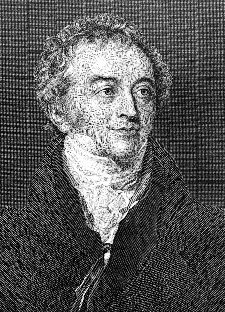 Thomas Young, médico, físico e egiptólogo, c 1810 de Unbekannt