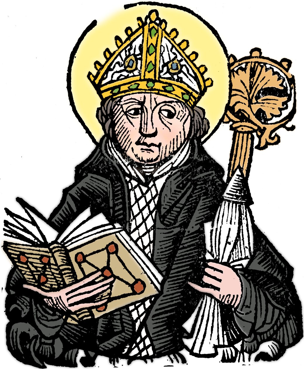 Thomas a Becket 1118-1170, clérigo inglês, santo e mártir, 1493 de Unbekannt