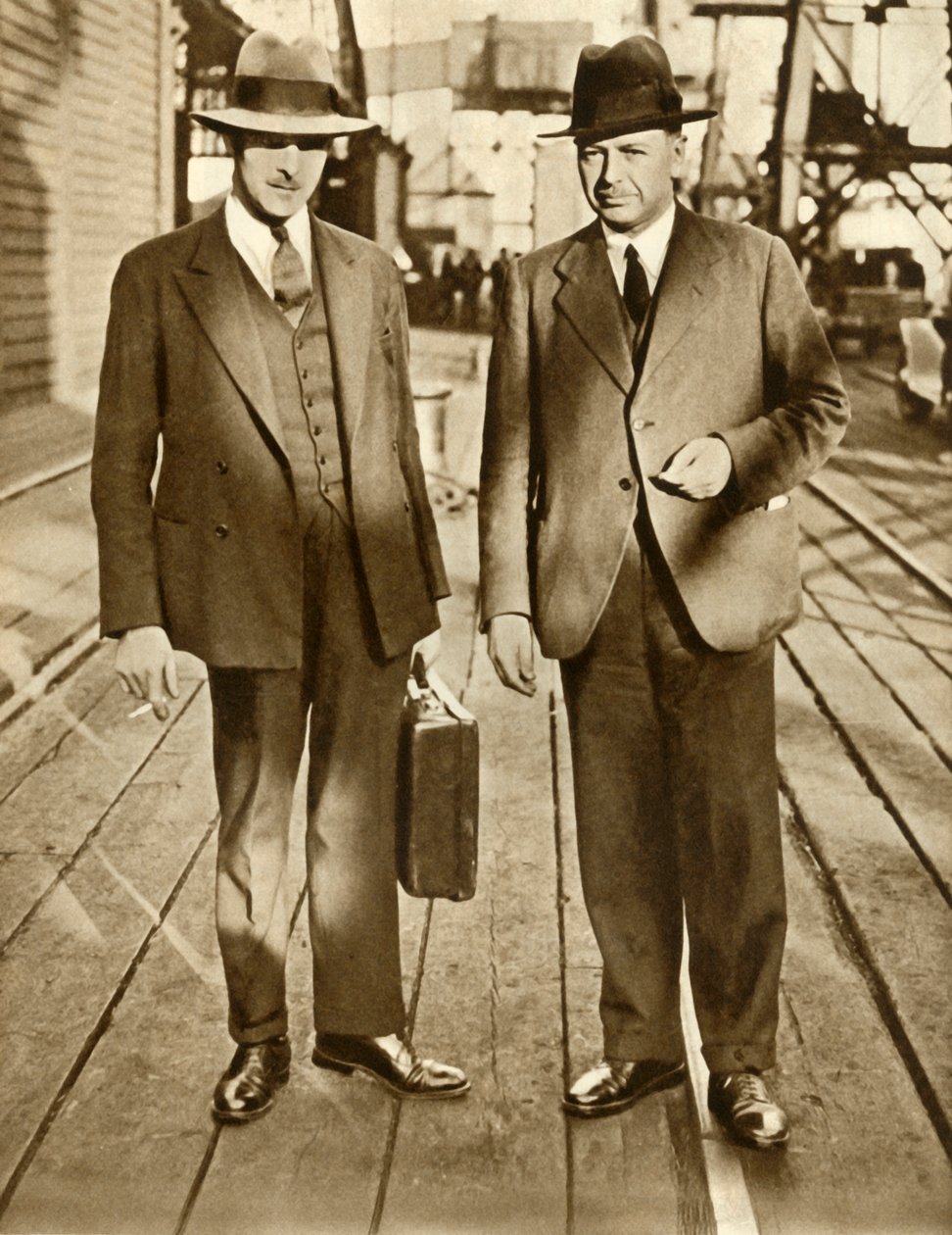 Thornton e MacDonald lançados após o Metro-Vickers Affair, 1933, 1935. de Unbekannt
