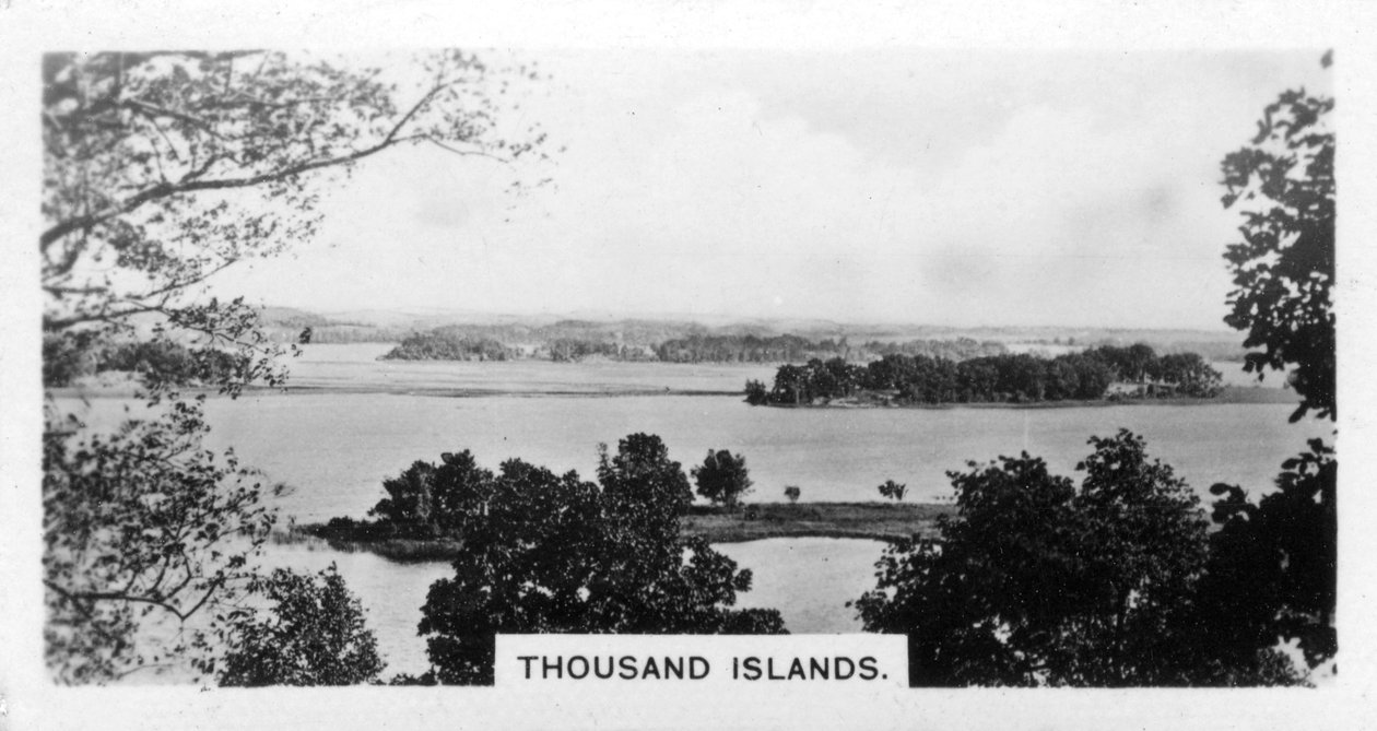 Mil Ilhas, Rio São Lourenço, Canadá, c1920s de Unbekannt