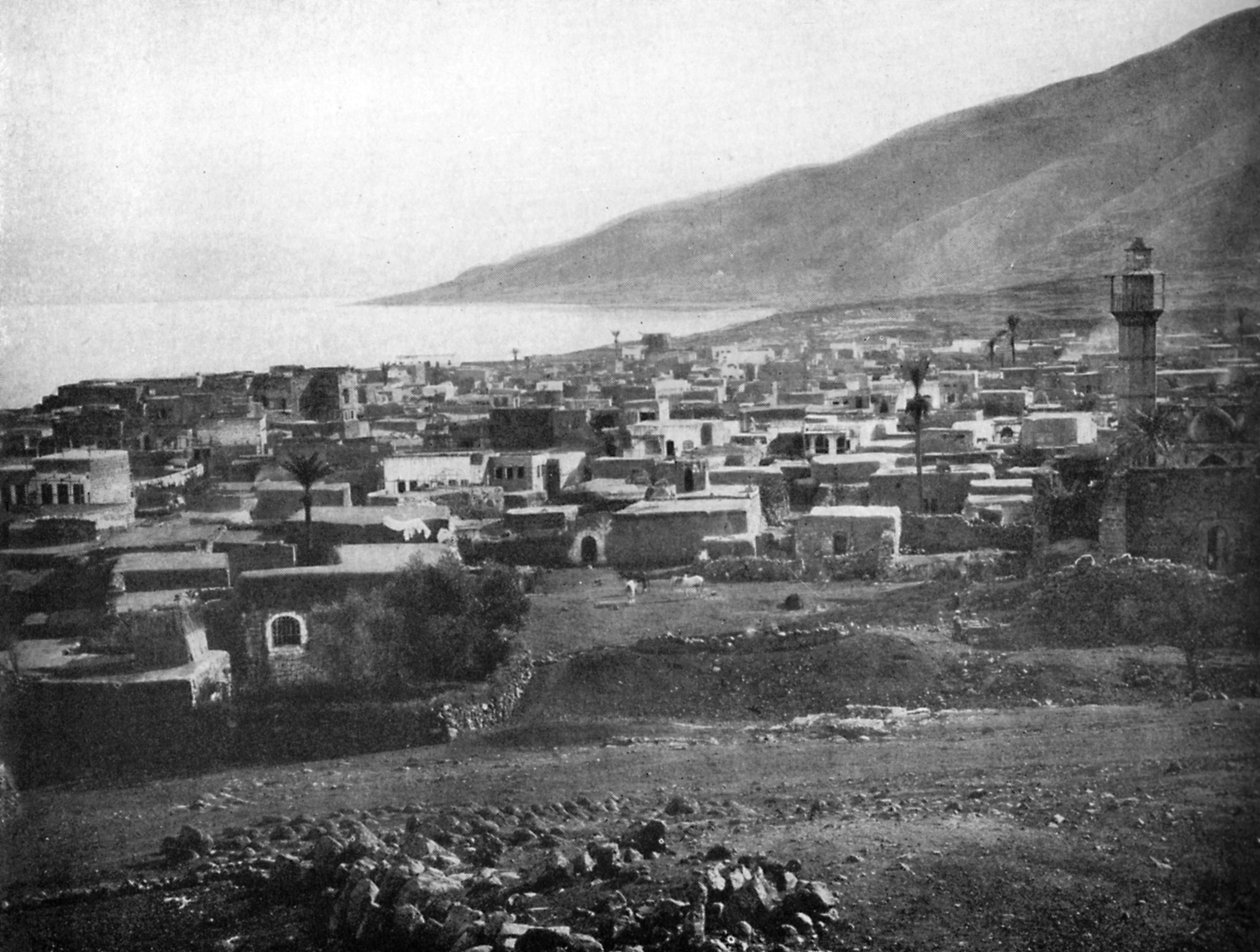 Tiberíades e o lago da Galiléia, 1926 de Unbekannt