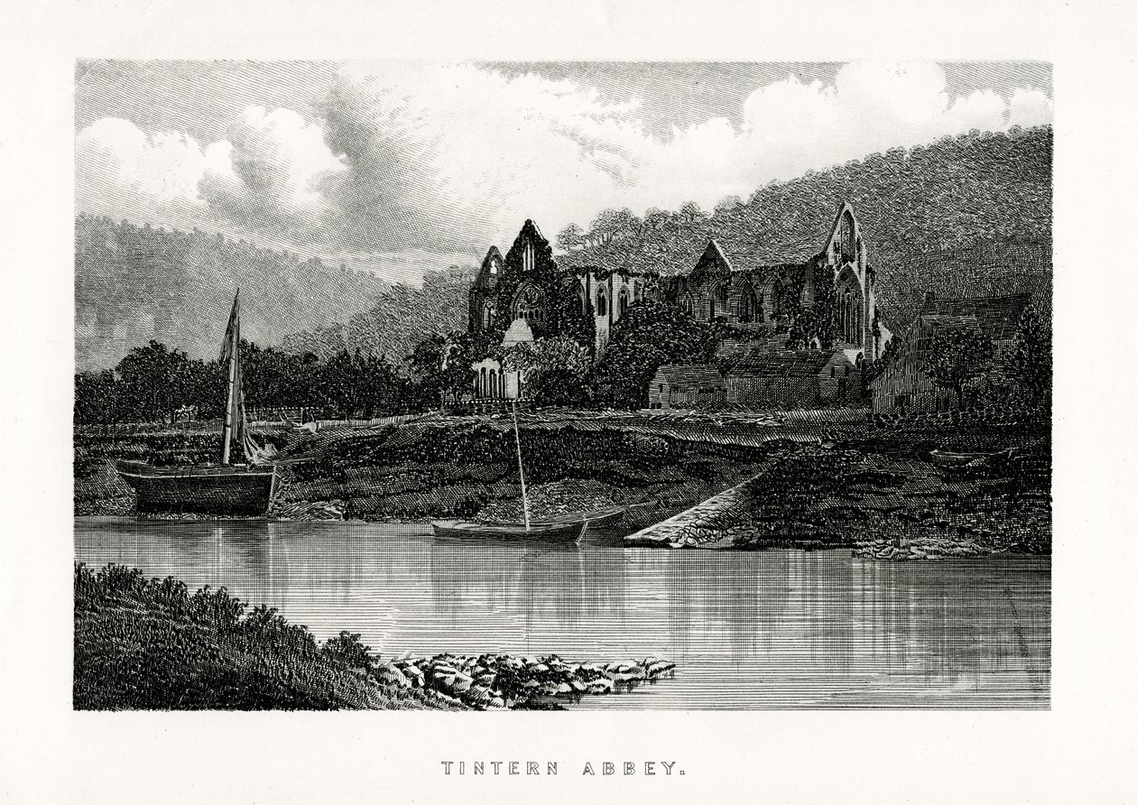 Abadia de Tintern, Monmouthshire, Inglaterra, 1896 de Unbekannt