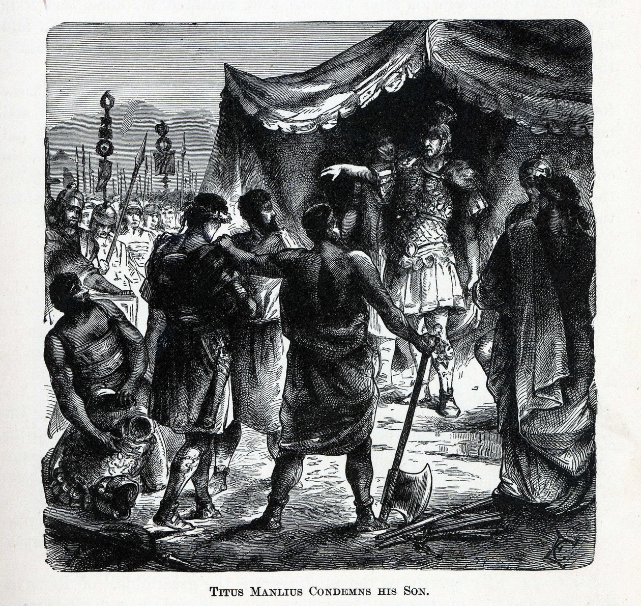 Condena Seu Filho, Titus Manlius, 1882 de Unbekannt
