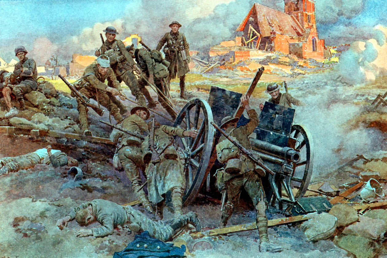 Aos Vencedores !, Primeira Guerra Mundial, 1917-1918 de Unbekannt