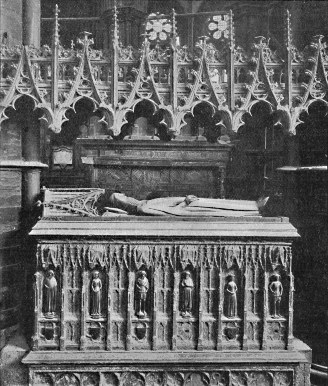 Túmulo de Eduardo III., Abadia de Westminster, 1903 de Unbekannt