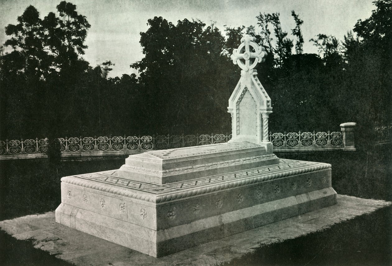Túmulo de Lady Canning em Barrackpore, 1925. de Unbekannt