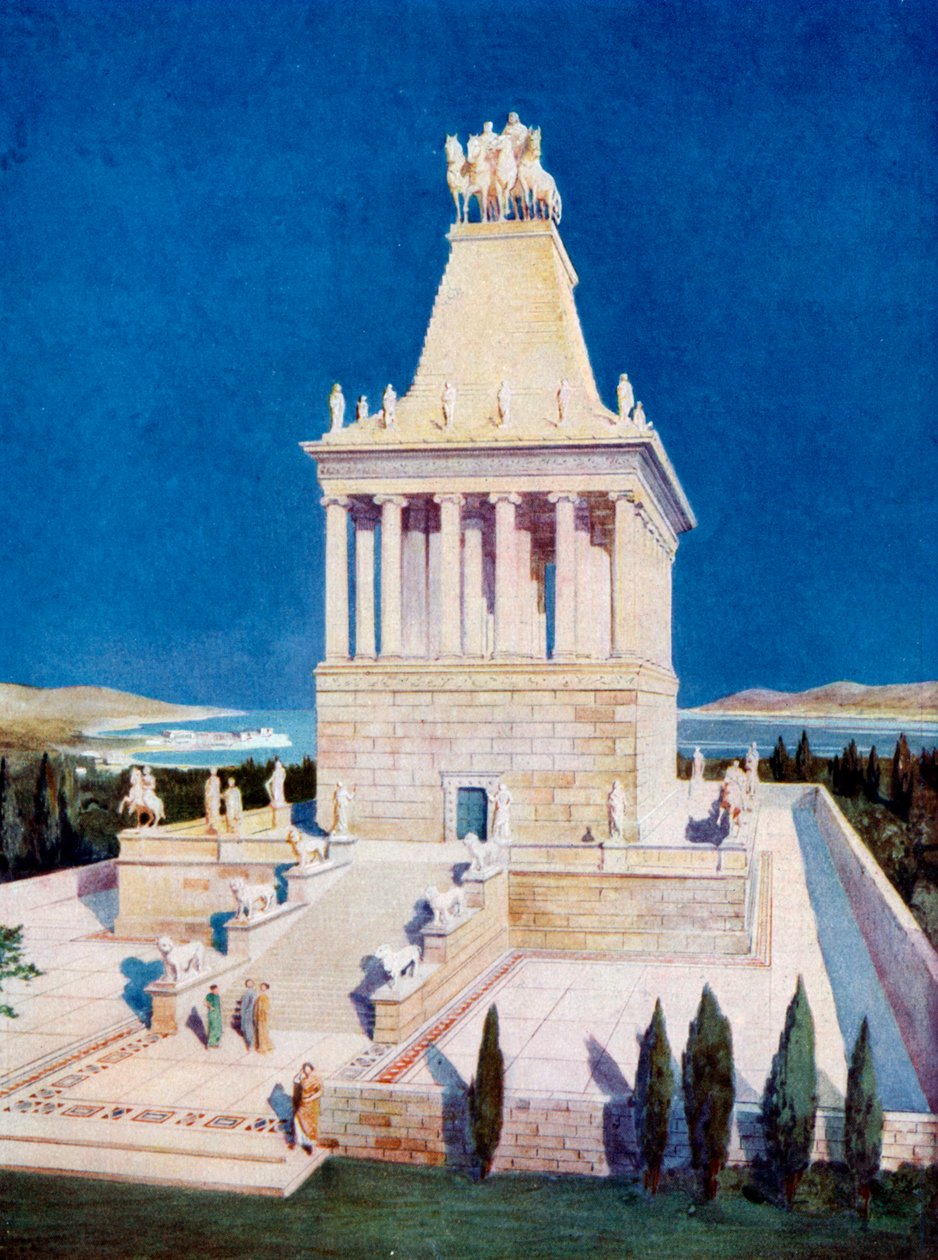 Túmulo de Mausolo em Halicarnasso, 1933-1934 de Unbekannt