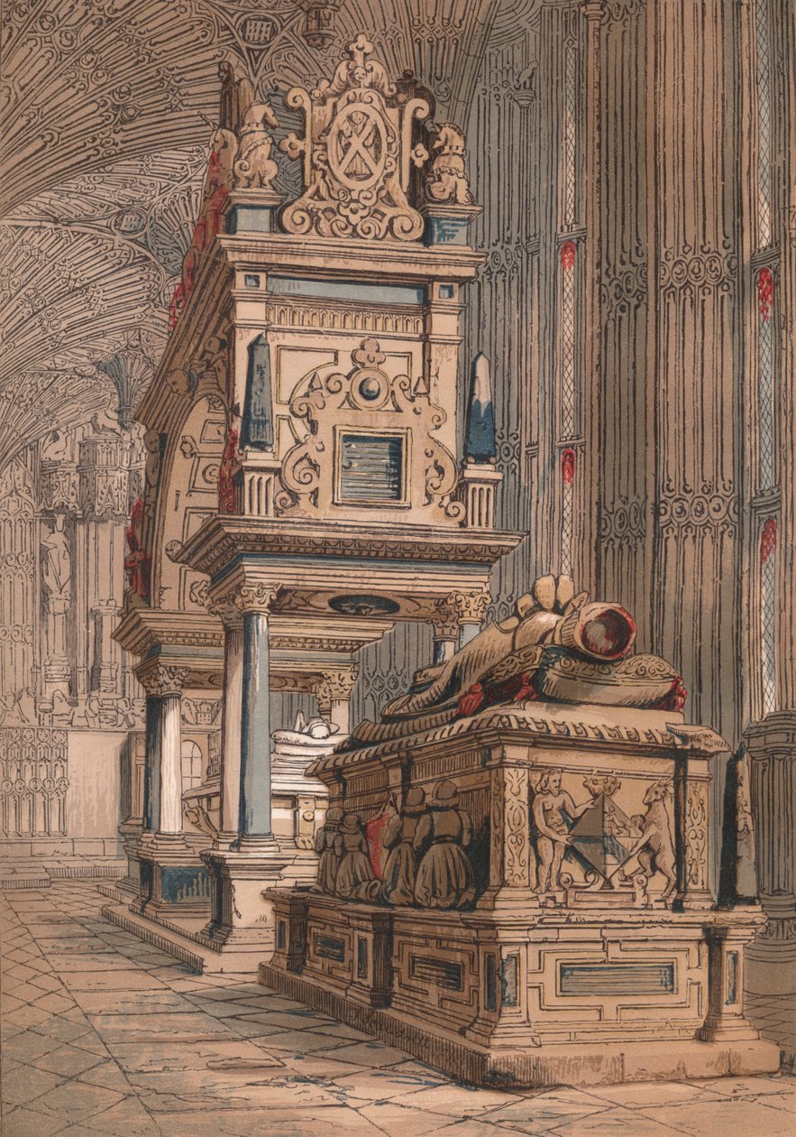 Túmulo da rainha Elizabeth, 1845 de Unbekannt
