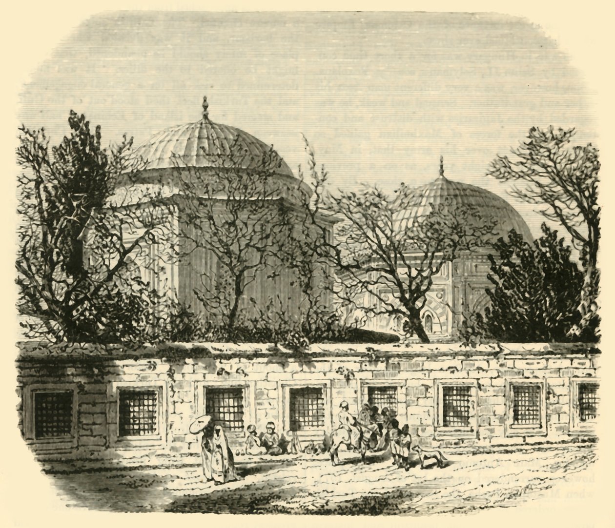Túmulo de Solyman, o Magnífico, e Roxolana, Constantinopla, 1890. de Unbekannt