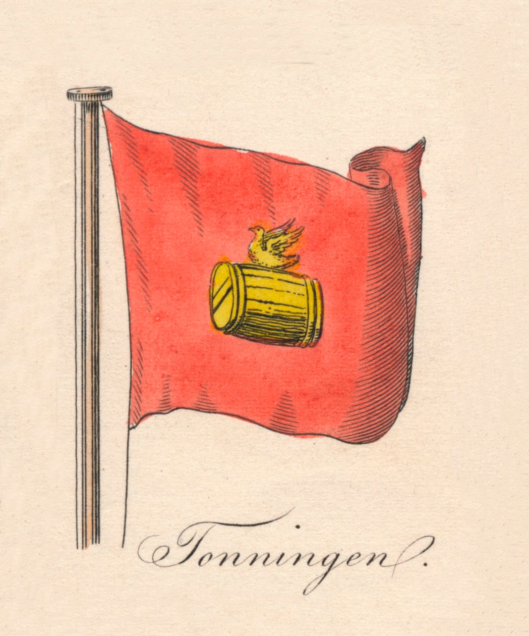 Tonningen, 1838 de Unbekannt