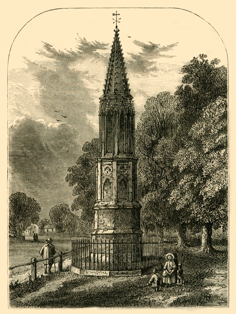 Tottenham High Cross, 1820, c1876. de Unbekannt