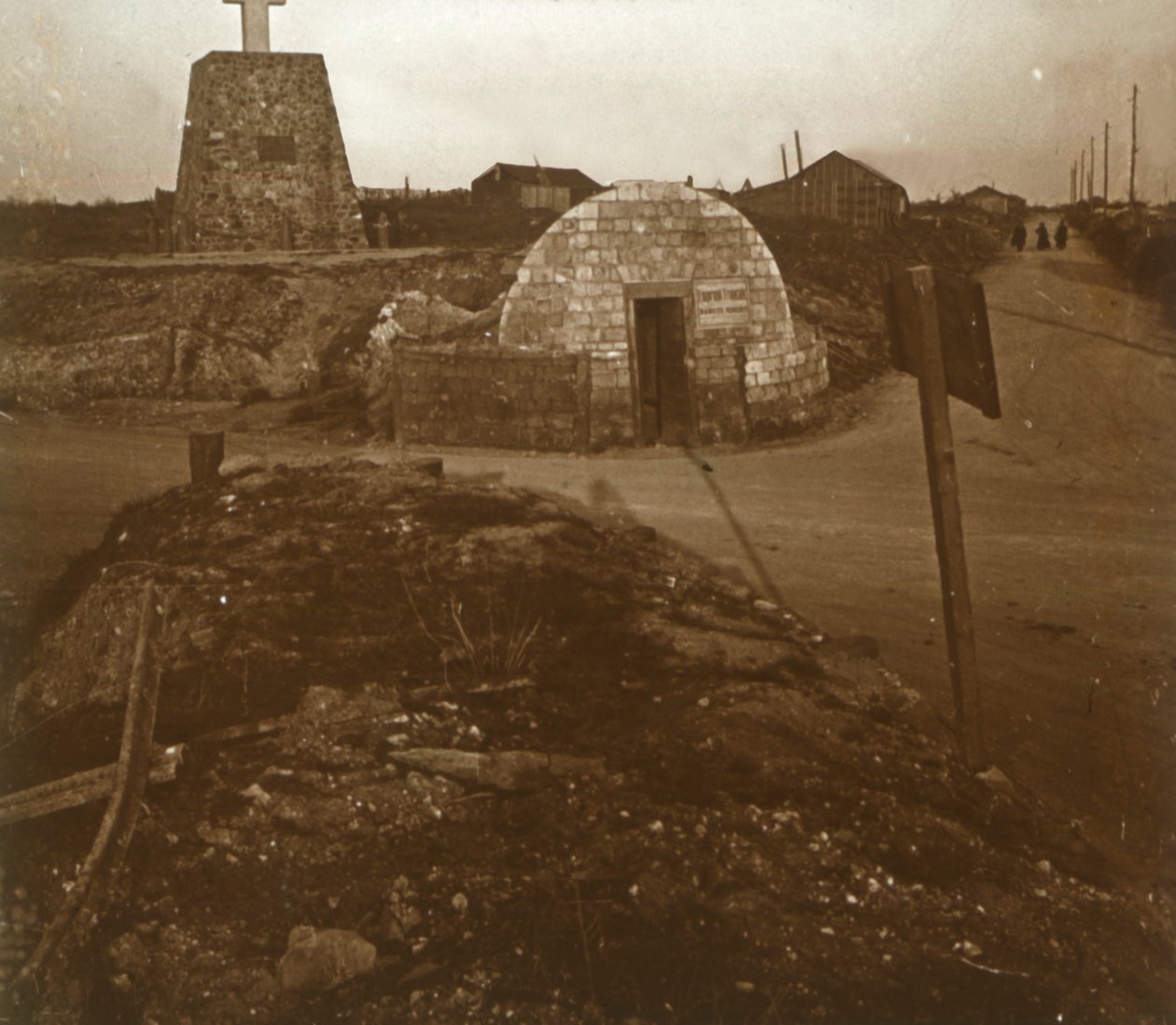 Rumo a Vimy, norte da França, c1914-c1918 de Unbekannt
