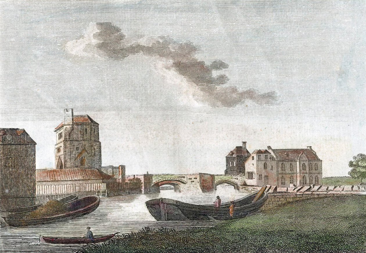 Torre do convento franciscano, Oxford, 1788 de Unbekannt