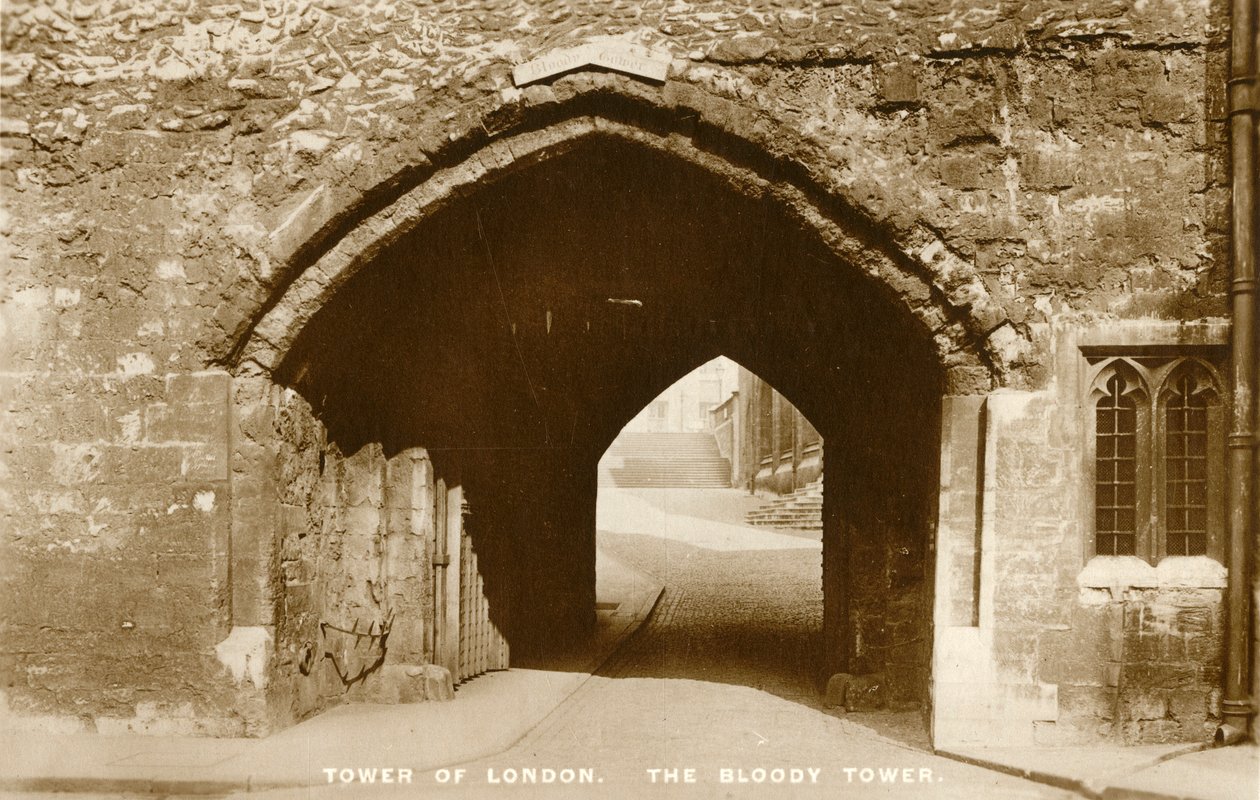 Torre de Londres. A Torre Sangrenta, c1910. de Unbekannt