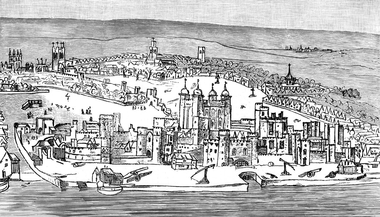 Torre de Londres, c1543, 1893 de Unbekannt