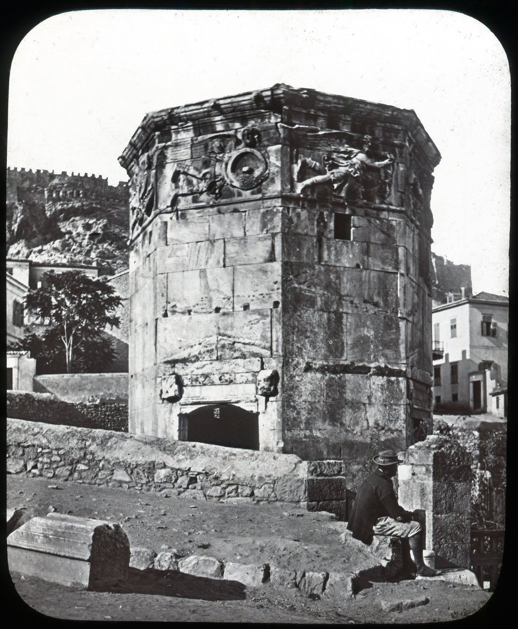 Torre dos Ventos, Atenas, Grécia, final do século XIX ou início do século XX de Unbekannt