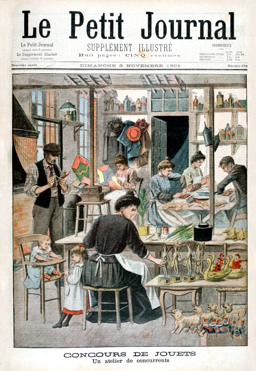 Concurso de fabricação de brinquedos: oficina de concorrentes, 1901 de Unbekannt