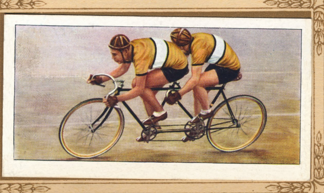 Posição em tandem da trilha, 1939 de Unbekannt