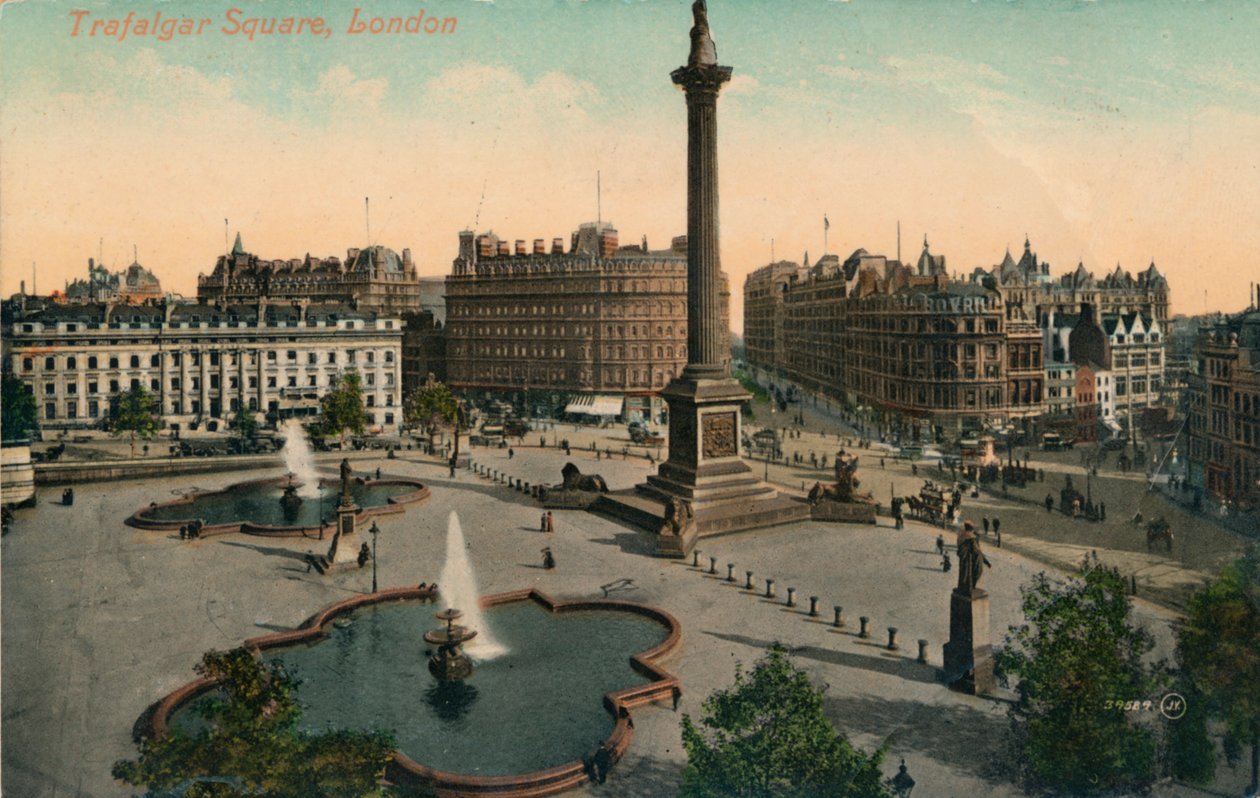 Trafalgar Square, Londres, c1900. de Unbekannt