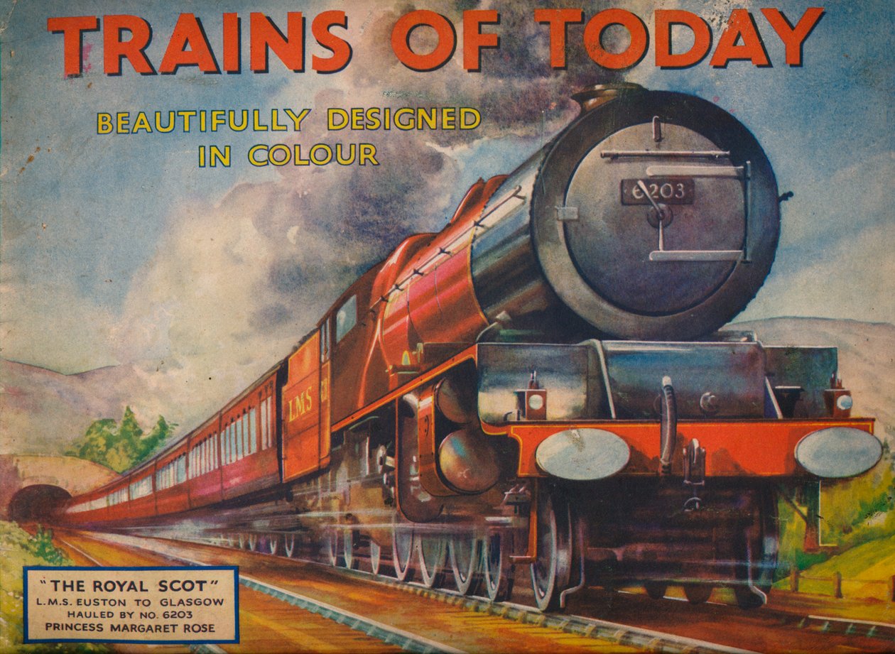 Trens de hoje: The Royal Scot, LMS Euston para Glasgow, 1940 de Unbekannt