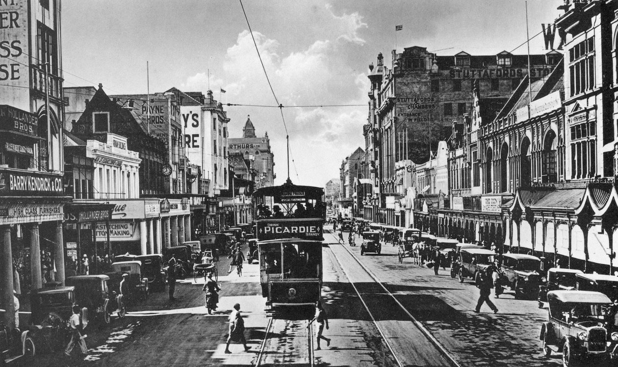 Bonde na West Street, Durban, África do Sul de Unbekannt