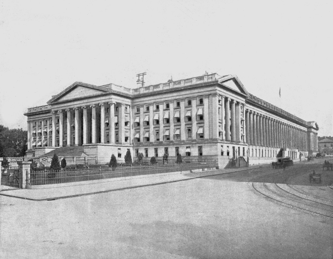 Edifício do Tesouro, Washington DC, EUA, c1900. de Unbekannt