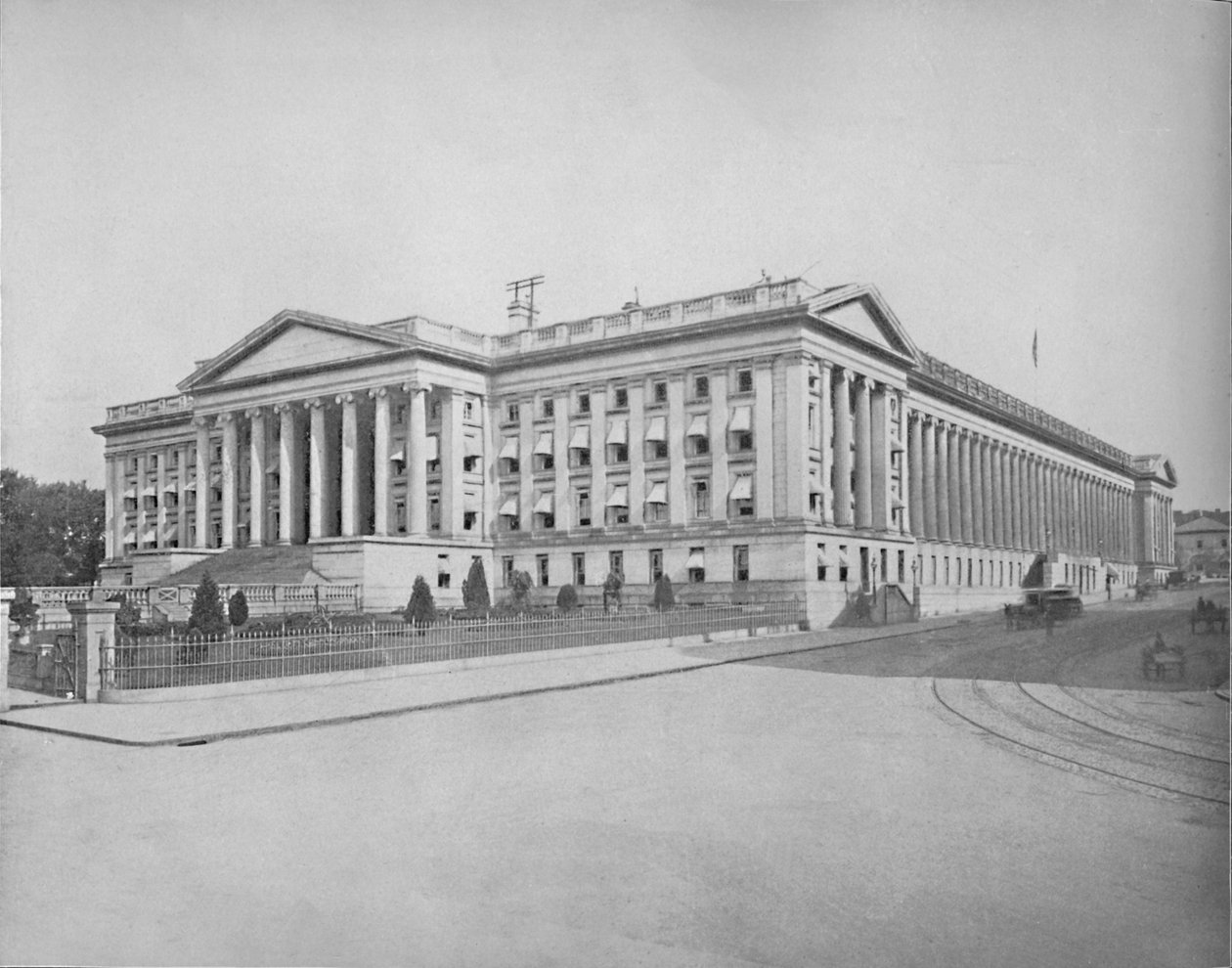 Edifício do Tesouro, Washington, DC, c1897. de Unbekannt