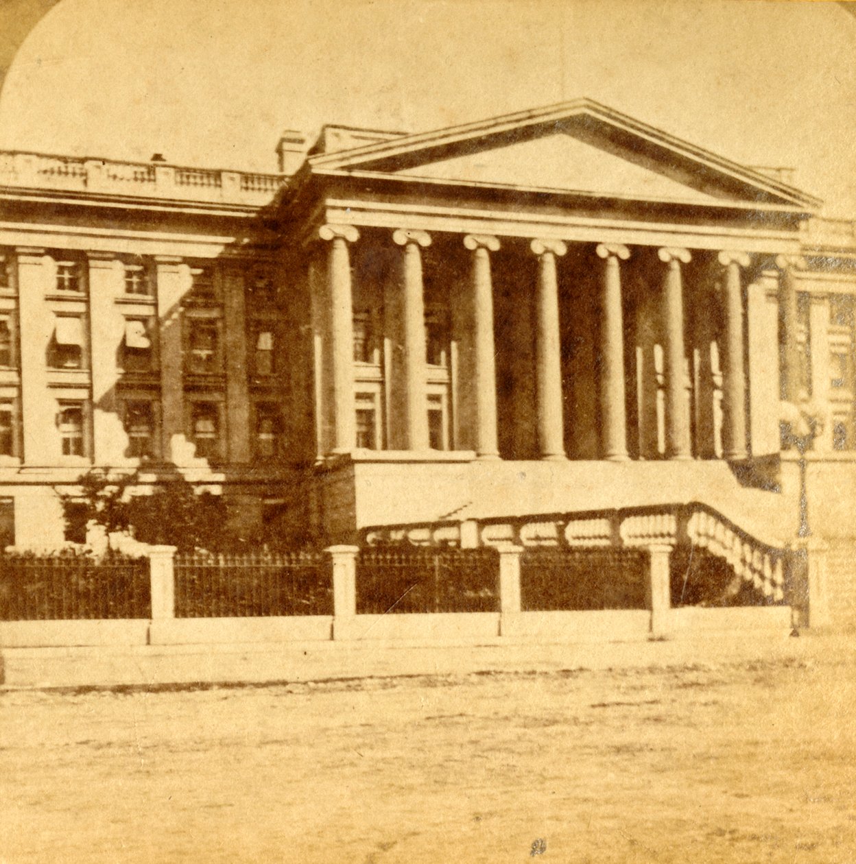 Departamento do Tesouro, Washington, DC, c1880s. de Unbekannt
