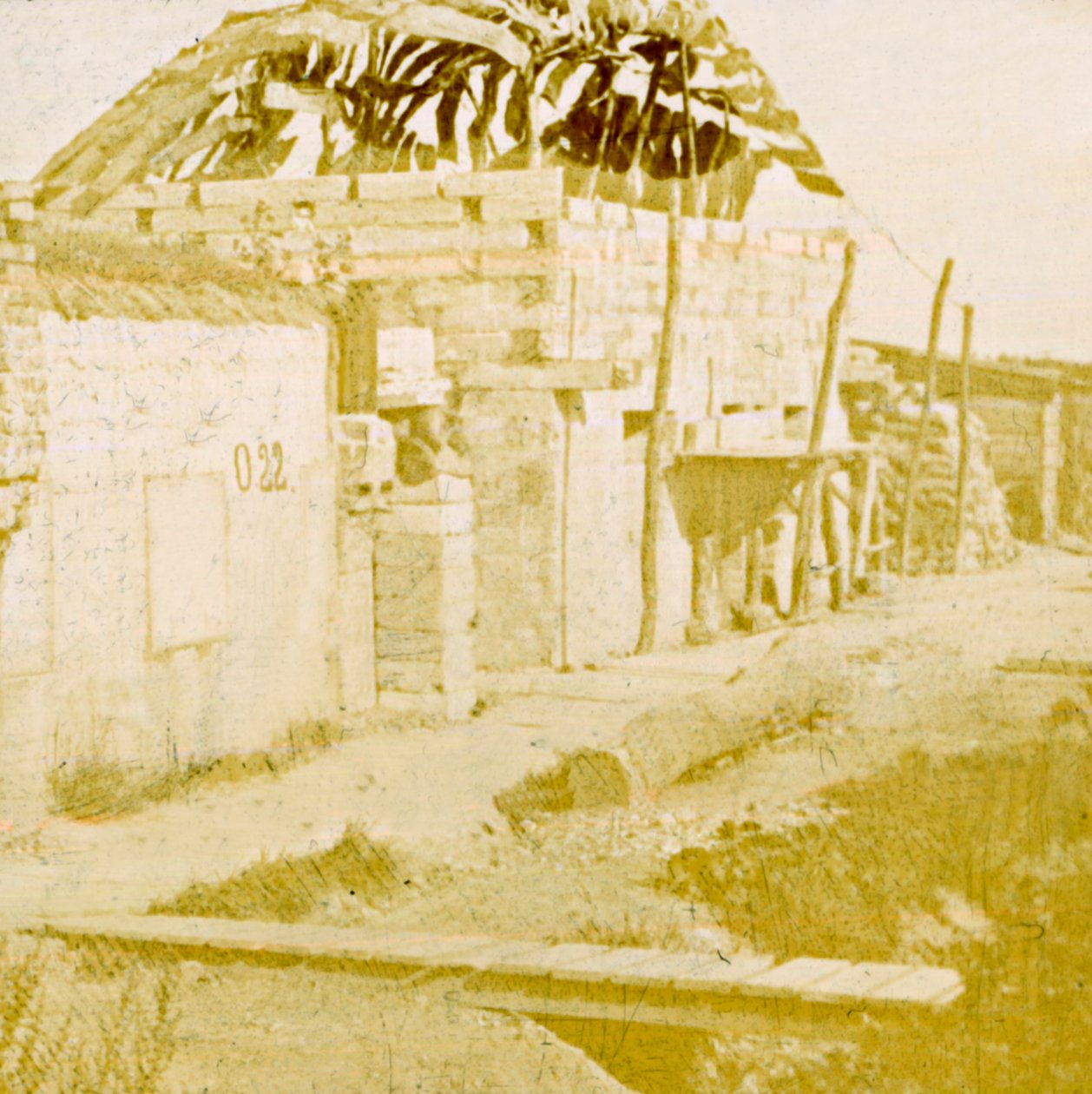 Trincheiras, Pervijze, Flandres, Bélgica, c1914-c1918 de Unbekannt