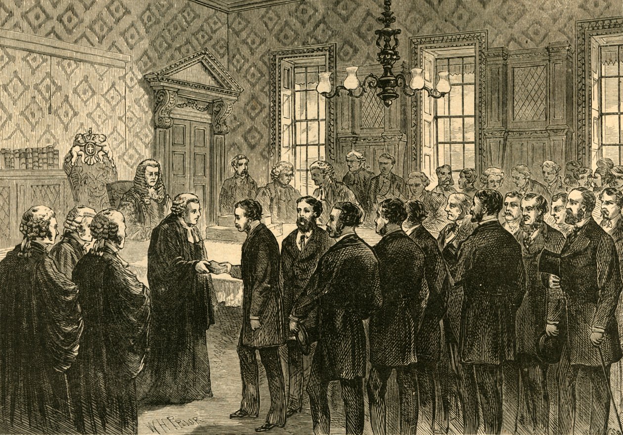 Julgamento do Pix, 1897. de Unbekannt