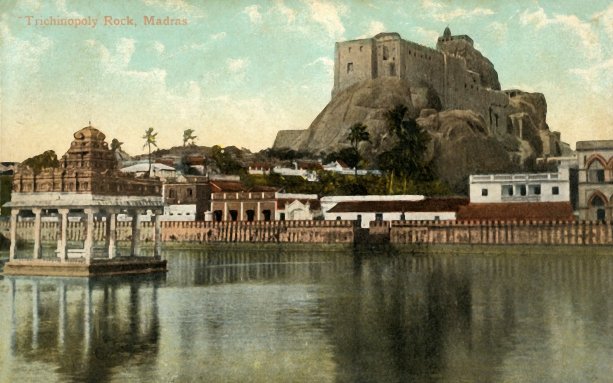 Trichinopoly Rock, Madras, 1917. de Unbekannt