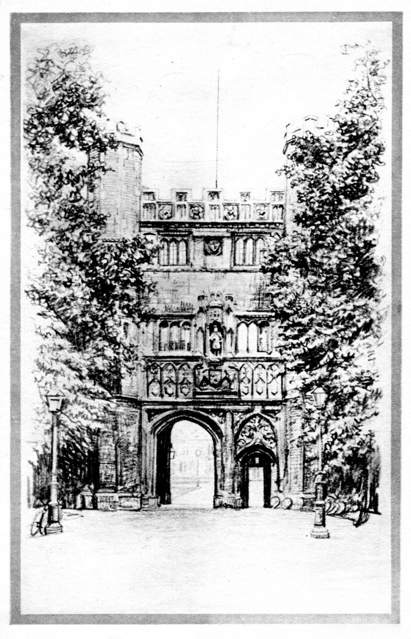Trinity College, Cambridge, início do século XX de Unbekannt