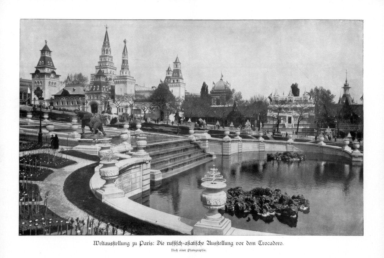 Trocadero, Exposição Mundial de Paris, 1889, 1900 de Unbekannt