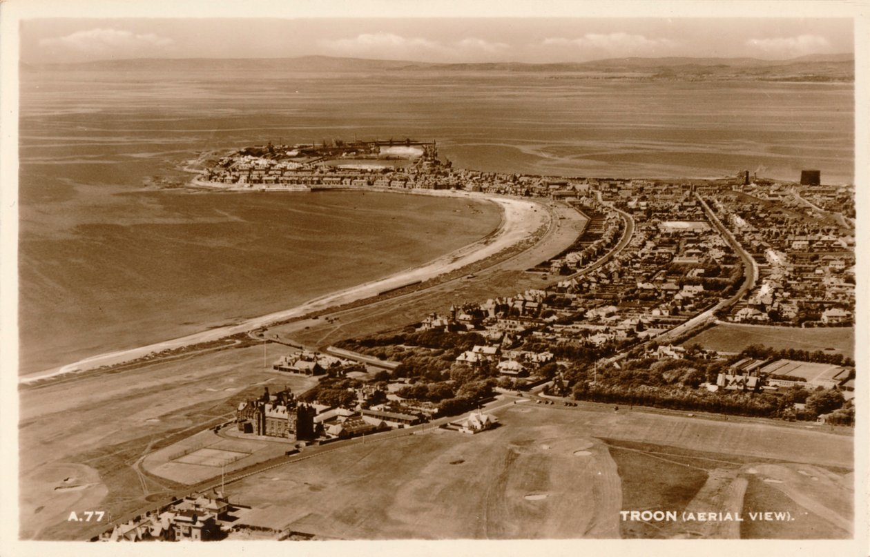 Vista aérea de Troon, c1930 de Unbekannt