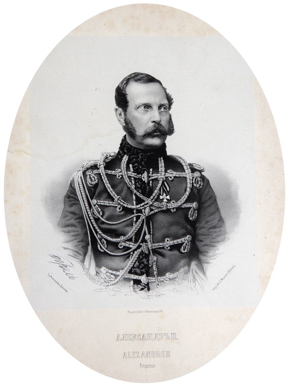 Czar Alexandre II da Rússia, década de 1860 de Unbekannt