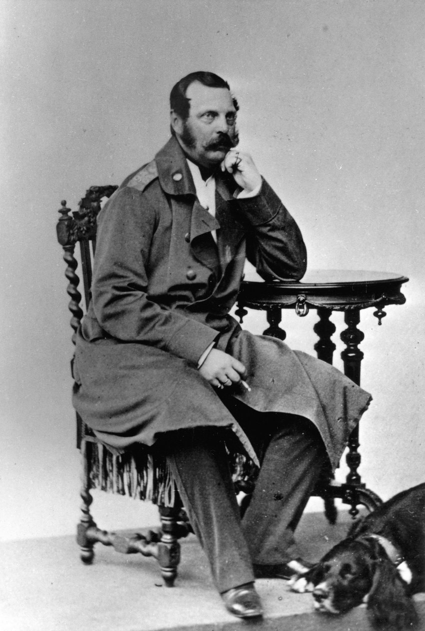 Czar Alexandre II da Rússia, 1863 de Unbekannt