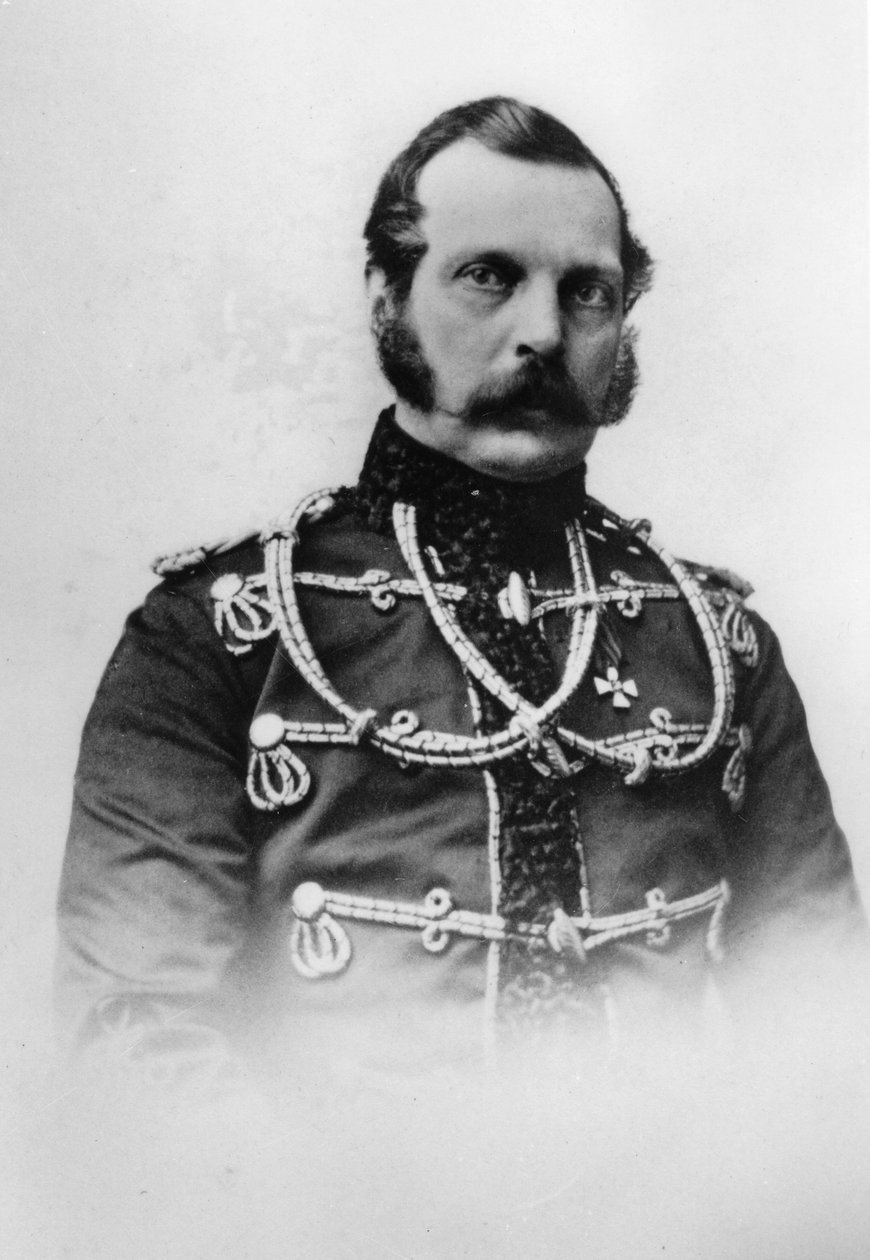 Czar Alexandre II da Rússia, c1861-c1865 de Unbekannt