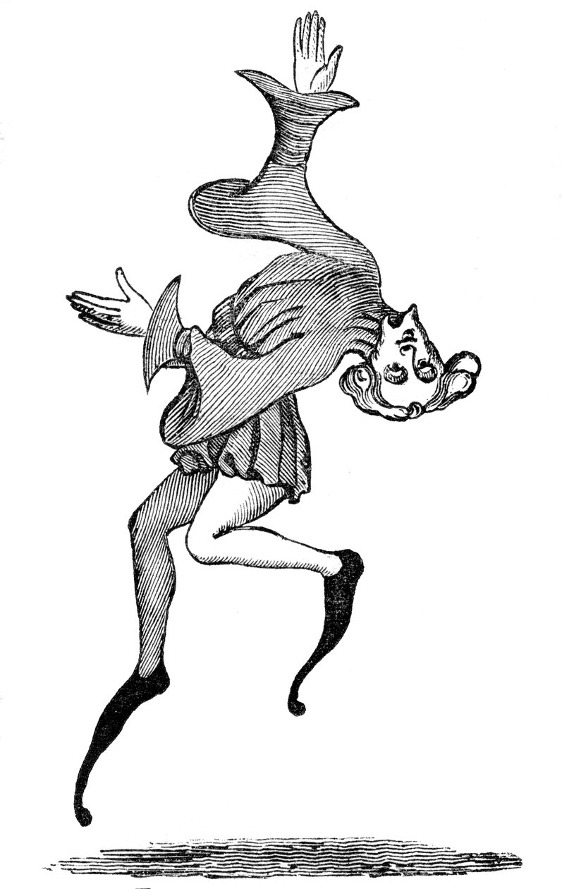 Tumbling, século XIV, 1833 de Unbekannt
