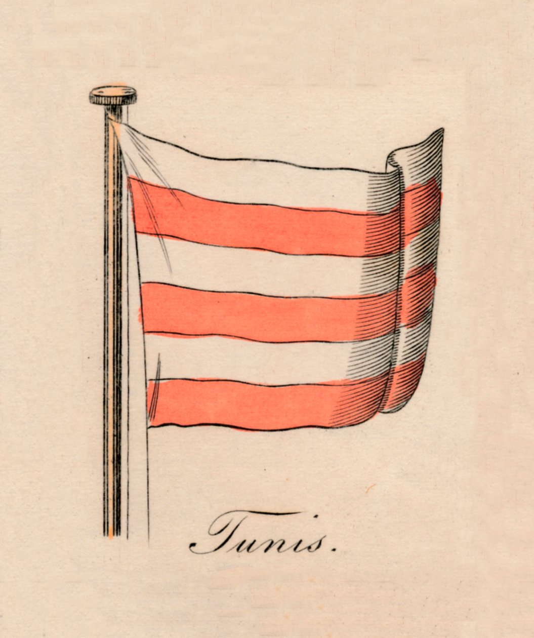 Tunis, 1838 de Unbekannt
