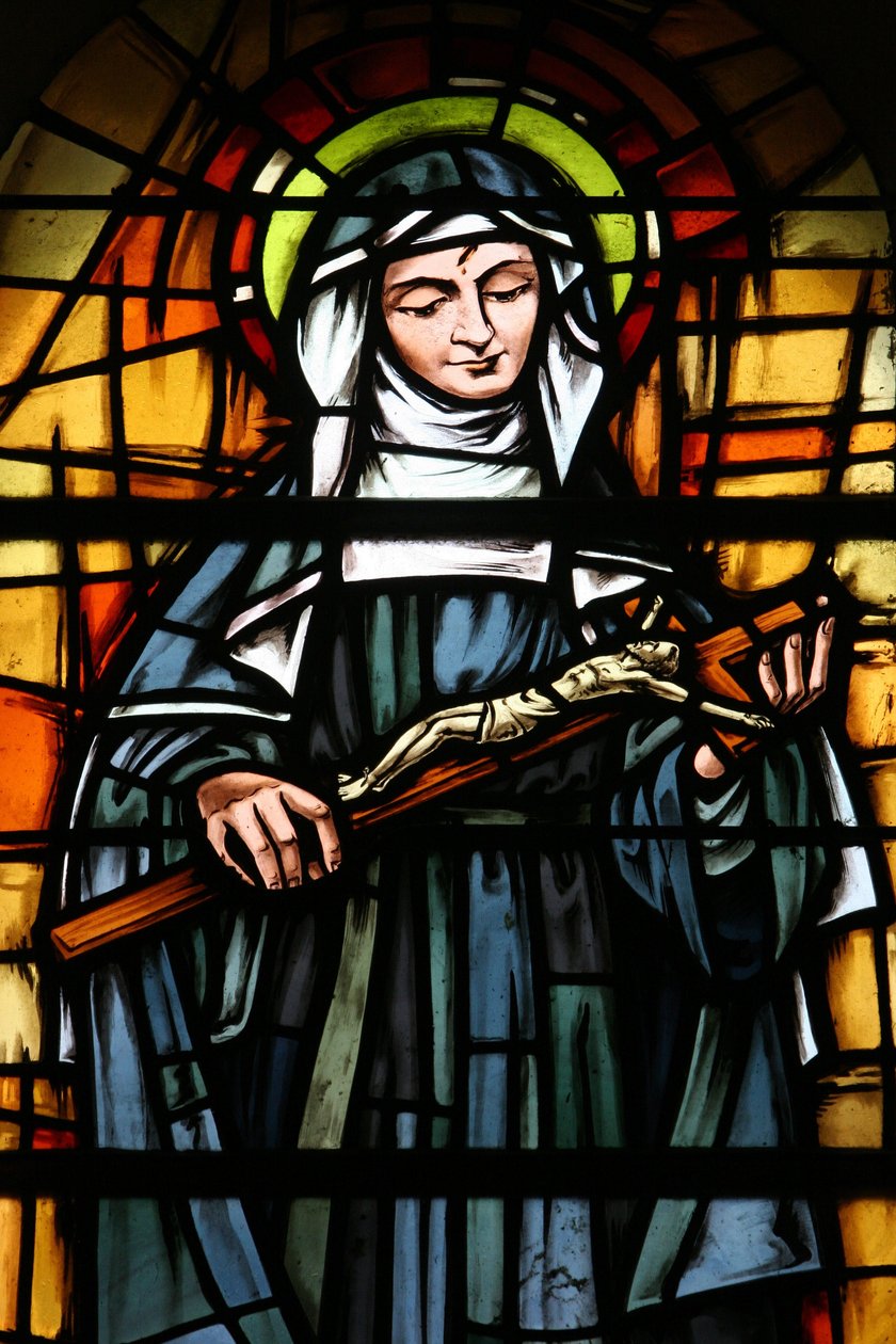 vitral da catedral de Tunis: Santa Rita Tunisie de Unbekannt