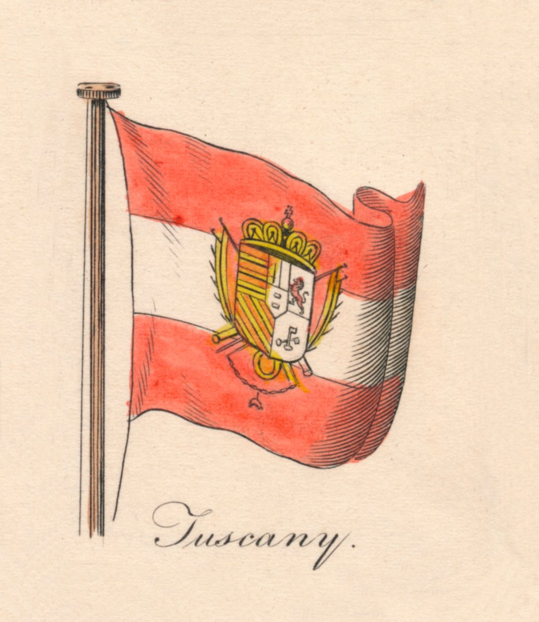 Toscana, 1838 de Unbekannt