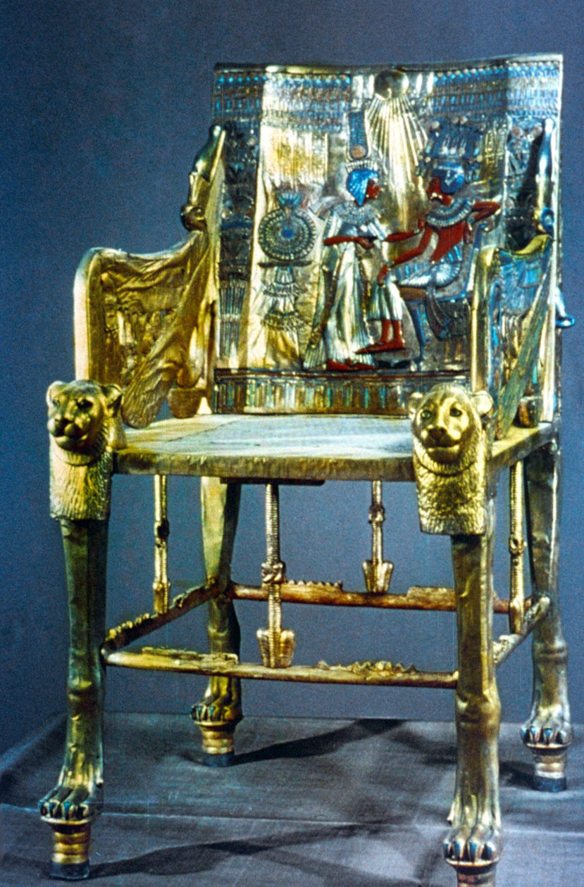 Tutankhamen Chair, Egito de Unbekannt